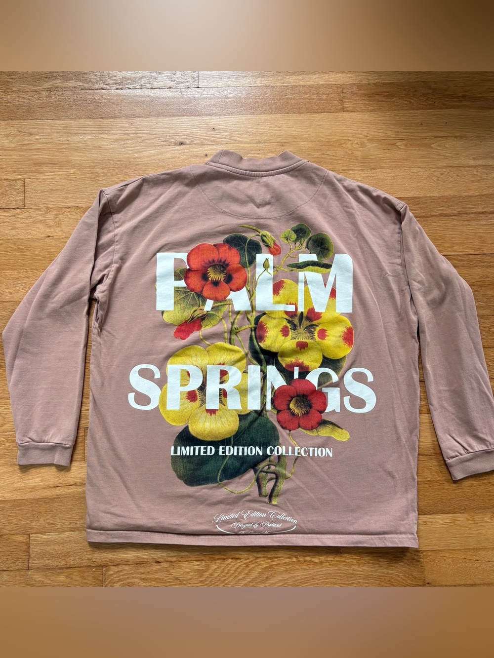 Boohoo MAN Dusty Rose Palm Springs Floral Limited Edition Collection